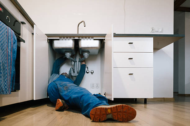 Professional Emergency Plumber technician working in Livonia, MI